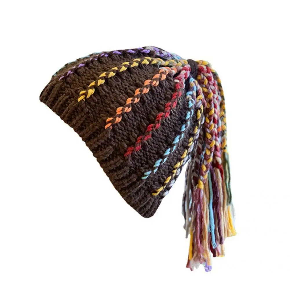 Chic Wig Hat Funny Knitting Wool Hand-Braided Women Wig Hat Braid Hat Hat
Chic Wig Hat Funny Knitting Wool Hand-Braided Women Wig Hat Braid Hat Hat