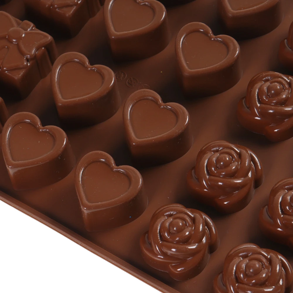 1pcs New Arrivals Silicone Mold Heart Rose Gift For Cake Chocoloate Candy Biscuit Ice Baking Tools Kitchen Accessories Hot Sale
1pcs New Arrivals Silicone Mold Heart Rose Gift For Cake Chocoloate Candy Biscuit Ice Baking Tools Kitchen Accessories Hot Sale