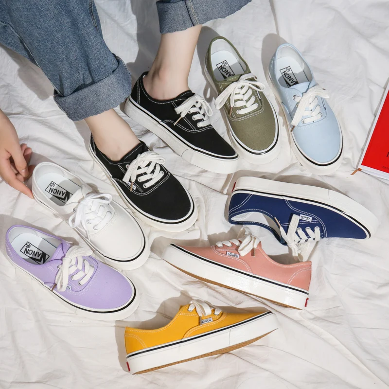 Casual Canvas Shoes Best-selling Men Women Spring Autumn Solid Color Flat Shoes Platform Shoes Classic Couple Skateboard Shoes
Casual Canvas Shoes Best-selling Men Women Spring Autumn Solid Color Flat Shoes Platform Shoes Classic Couple Skateboard Shoes