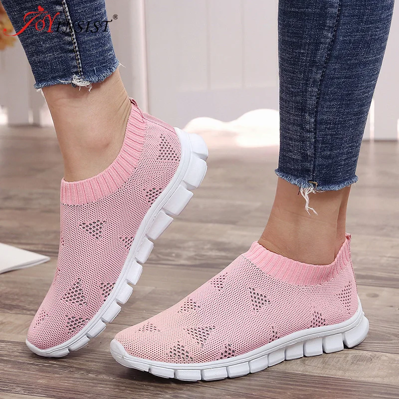 Women Shoes Knitting Sock Sneakers Women Spring Summer Slip On Flat Shoes Women Plus Size Loafers Flats Walking krasovki Famela
Women Shoes Knitting Sock Sneakers Women Spring Summer Slip On Flat Shoes Women Plus Size Loafers Flats Walking krasovki Famela