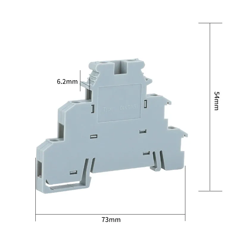 10 шт. Phonex Тип DIKD1.5 Din Rail проводов разъем для подключения провода 3-х слойные тонкий