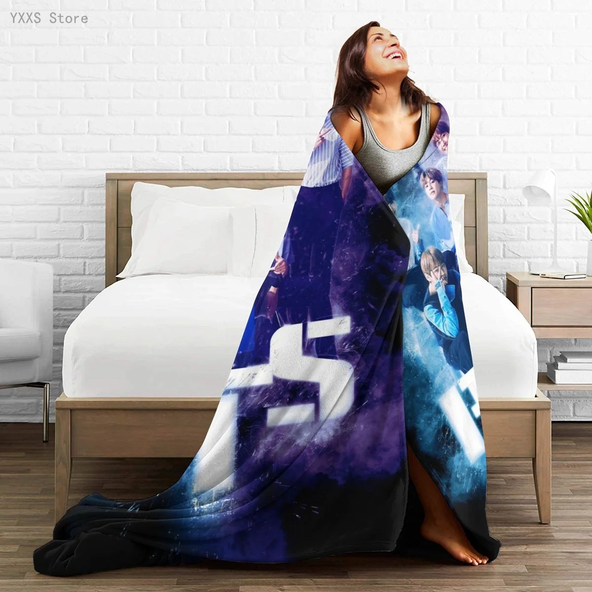 Bulletproof Boy 3D Cartoon Sherpa Blanket Warm Super Soft Flannel Children Adult Bedspread Sofa Bedding Plush Quilt Plaid
Bulletproof Boy 3D Cartoon Sherpa Blanket Warm Super Soft Flannel Children Adult Bedspread Sofa Bedding Plush Quilt Plaid