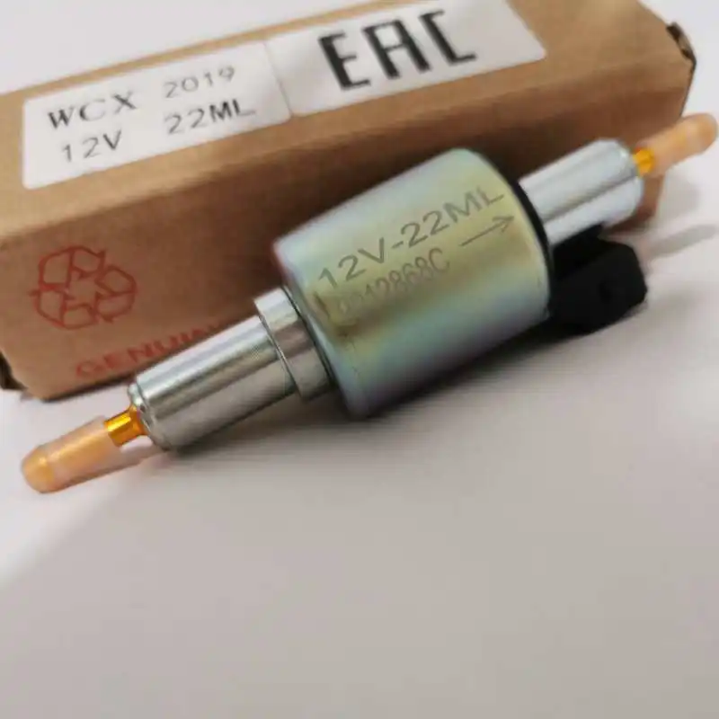 Автомобильный масляный обогреватель 22 мл, топливный насос 12 В для 2 кВт до 5 кВт 9012868C для Webasto Eberspacher, подогреватели, железо, стабильная производительность
Автомобильный масляный обогреватель 22 мл, топливный насос 12 В для 2 кВт до 5 кВт 9012868C для Webasto Eberspacher, подогреватели, железо, стабильная производительность