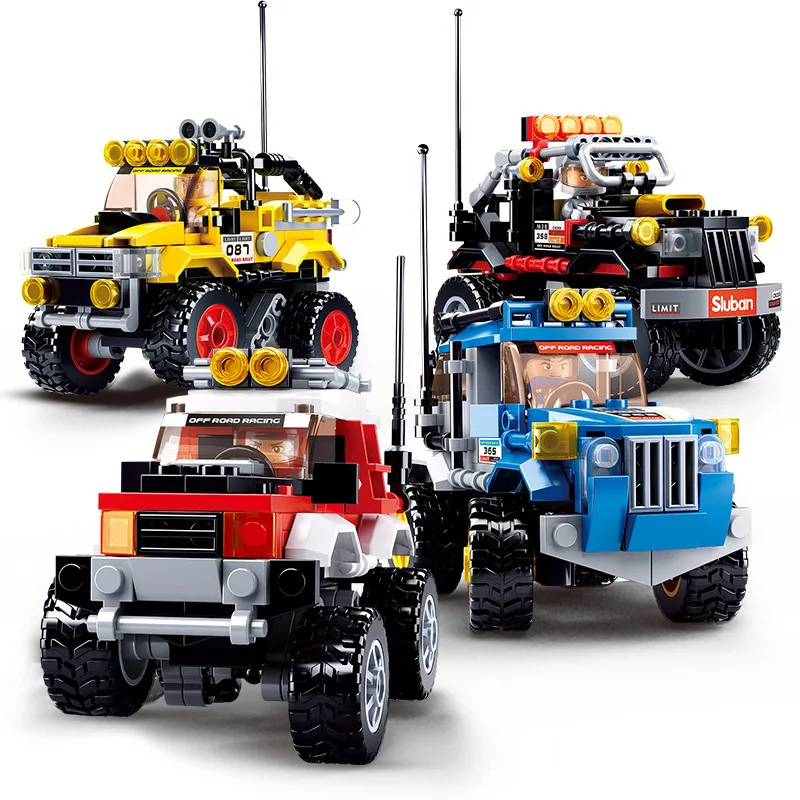 SLuban 4 IN 1 Raptor Car Model Building Block Minifigures Educational Toy Children's Toy For Kids Boy Christmas Birthday Gifts
SLuban 4 IN 1 Raptor Car Model Building Block Minifigures Educational Toy Children's Toy For Kids Boy Christmas Birthday Gifts