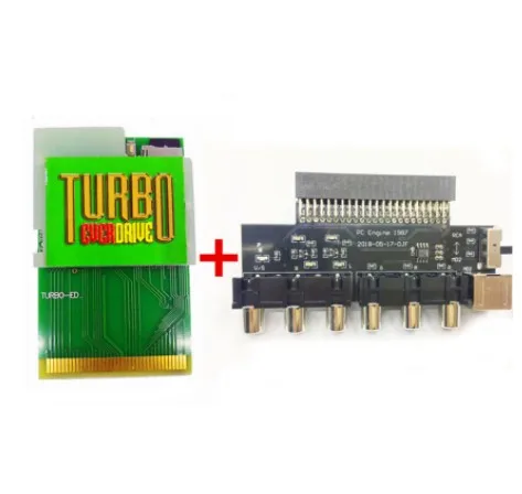 PCE pc engine console game card TURBO 600 IN 1 and RGBS Card Video Booster RGBS Signal Output Audio Output
PCE pc engine console game card TURBO 600 IN 1 and RGBS Card Video Booster RGBS Signal Output Audio Output