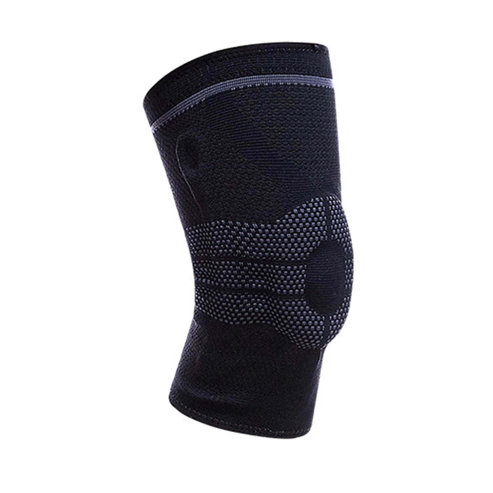 1pc Sports Safety High Elastic Professional Fitness Basketball Runing Gym Home Knee Pad Protective Non Slip With Spring Black
1pc Sports Safety High Elastic Professional Fitness Basketball Runing Gym Home Knee Pad Protective Non Slip With Spring Black