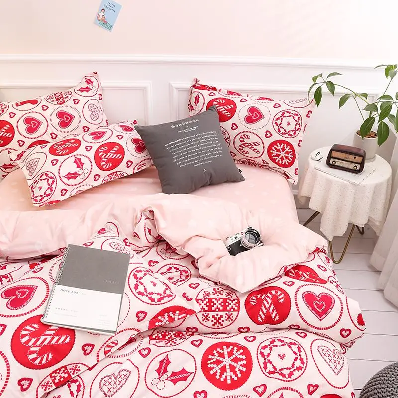 52 Pink Heart Bedding Sets 3/4pcs Geometric Pattern Luxury Bedding Set for Adult&Children
52 Pink Heart Bedding Sets 3/4pcs Geometric Pattern Luxury Bedding Set for Adult&Children