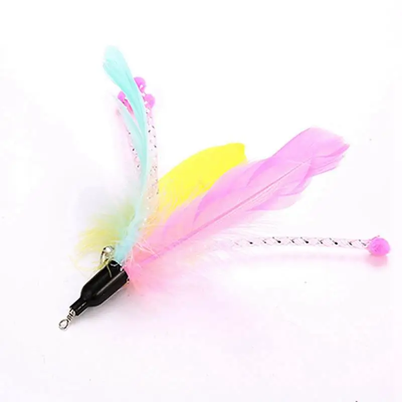 15PCS Replacement Cat Toy Funny Fake Feather Cat Wand Refill Cat Teaser Refill Juguetes Para Gatos Pet Supplies
15PCS Replacement Cat Toy Funny Fake Feather Cat Wand Refill Cat Teaser Refill Juguetes Para Gatos Pet Supplies