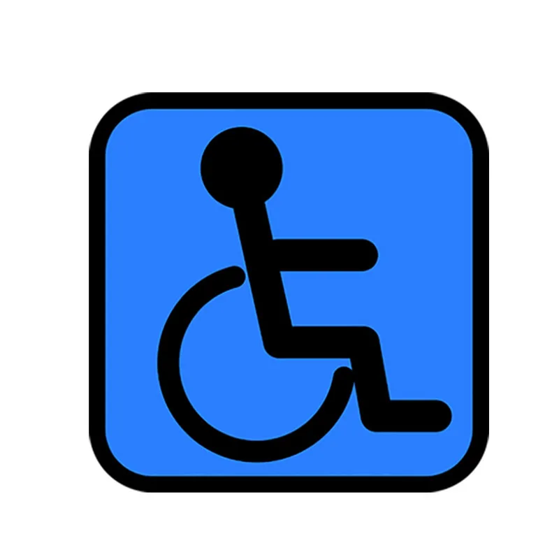 Personality Handicapped Sign Car Stickers Accessories Motorcycle Cover Scratches Waterproof PVC 13cm*13cm
Personality Handicapped Sign Car Stickers Accessories Motorcycle Cover Scratches Waterproof PVC 13cm*13cm