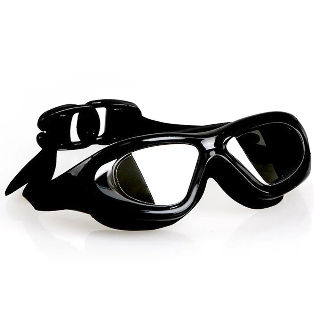 Unisex Swimming Goggles Waterproof Anti-fog Leak Clear UV Protective Plain Plating Silicone Strap Swimming Glasses (Blac
Unisex Swimming Goggles Waterproof Anti-fog Leak Clear UV Protective Plain Plating Silicone Strap Swimming Glasses (Blac