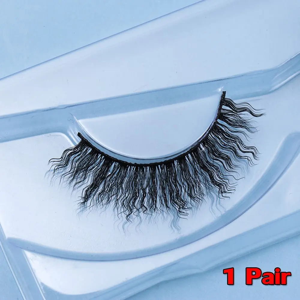 New 3D Mink Lashes Wavy Baby False Eyelashes Natural Long Eye Lashes Handmade Extension Tools
New 3D Mink Lashes Wavy Baby False Eyelashes Natural Long Eye Lashes Handmade Extension Tools