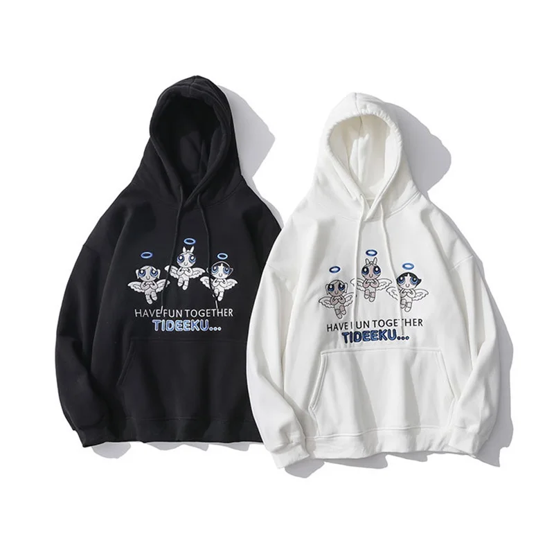 Men Hip Hop Hoodie Sweatshirt Cartoon Embroidery Print Oversized Lovers Hoodies Streetwear Autumn Winter Fleece Cotton Pullover
Men Hip Hop Hoodie Sweatshirt Cartoon Embroidery Print Oversized Lovers Hoodies Streetwear Autumn Winter Fleece Cotton Pullover