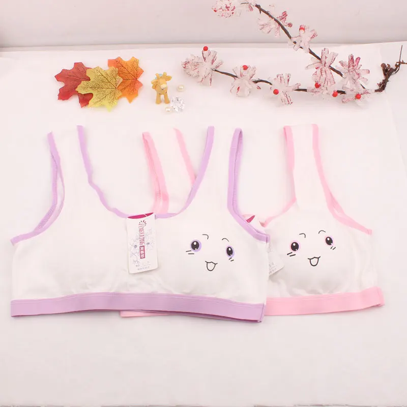 10Pc/Lot Young Girls Training Bra Teenage Sport Puberty Underwear Fitness 8-16Year Small Breast Bra
10Pc/Lot Young Girls Training Bra Teenage Sport Puberty Underwear Fitness 8-16Year Small Breast Bra