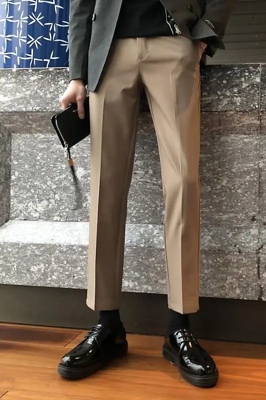Men's suit pants 2020 spring new slim pure color simple leg pants casual casual fashion personality youth men's wear 28-36
Men's suit pants 2020 spring new slim pure color simple leg pants casual casual fashion personality youth men's wear 28-36
