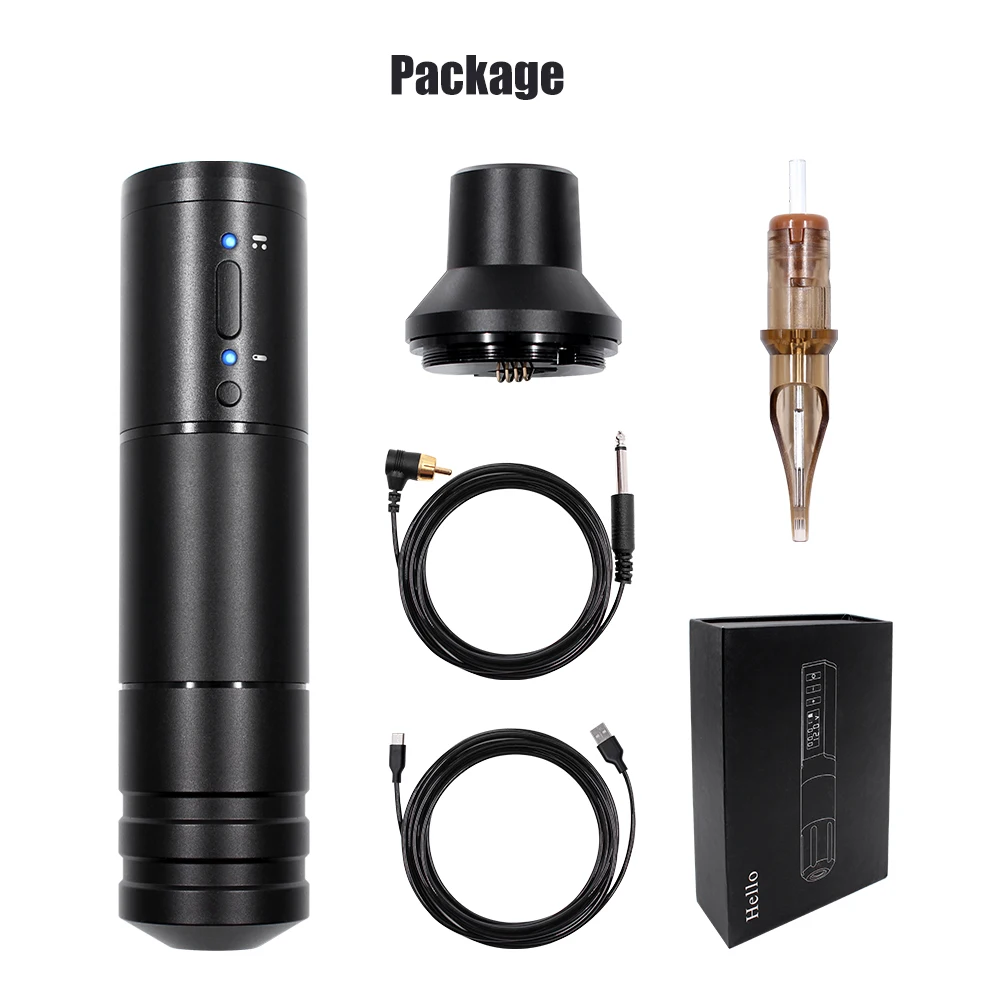 New Wireless Rotary Tattoo Machine Pen Strong Brushless Motor Adjustable Voltage Fast Charging Lithium Battery for Artist Body
New Wireless Rotary Tattoo Machine Pen Strong Brushless Motor Adjustable Voltage Fast Charging Lithium Battery for Artist Body