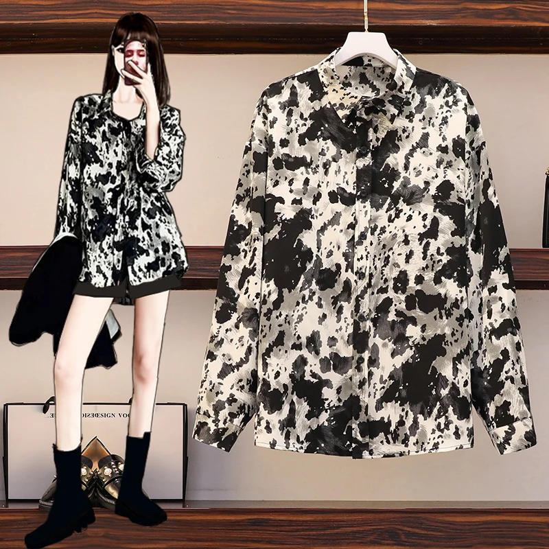 Plus Size Women Streetwear Tie Dye Print Shirts Autumn 2020 Oversized Tops Long Sleeve Loose Casual Ladies blouse
Plus Size Women Streetwear Tie Dye Print Shirts Autumn 2020 Oversized Tops Long Sleeve Loose Casual Ladies blouse