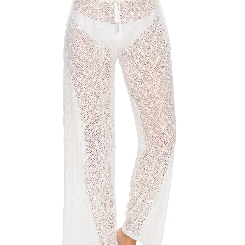 Beach Wear Women Swimsuit Cover-Ups Saida De Praia Dress Covered Woman Kaftan 2020 New Lace High Waist Perspective Pants Belt 
Beach Wear Women Swimsuit Cover-Ups Saida De Praia Dress Covered Woman Kaftan 2020 New Lace High Waist Perspective Pants Belt