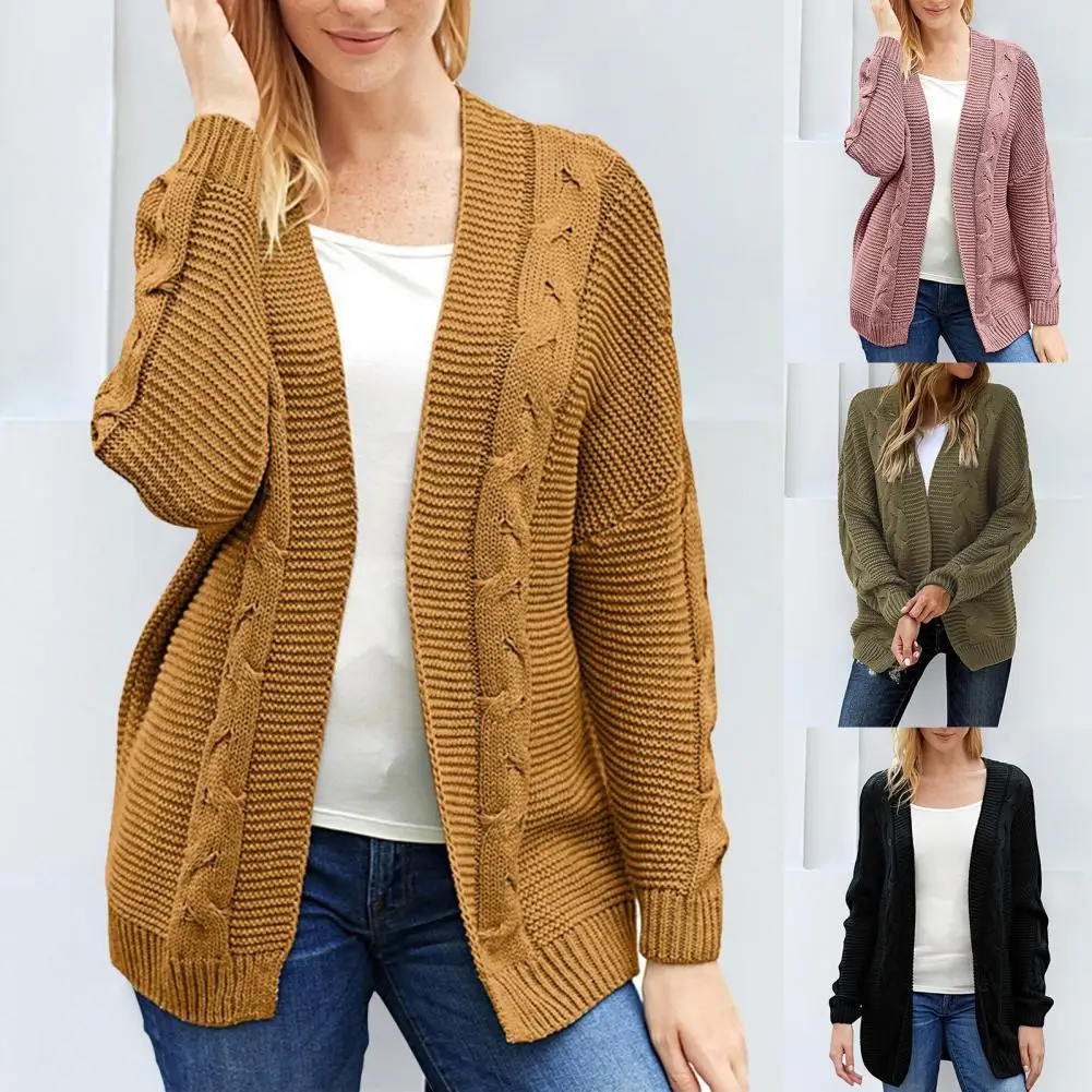 Women Sweaters Loose Leisure Solid Color Hemp Pattern Cardigan Coat for Dating All-match Fashion Casual Coat for Autumn Winter
Women Sweaters Loose Leisure Solid Color Hemp Pattern Cardigan Coat for Dating All-match Fashion Casual Coat for Autumn Winter