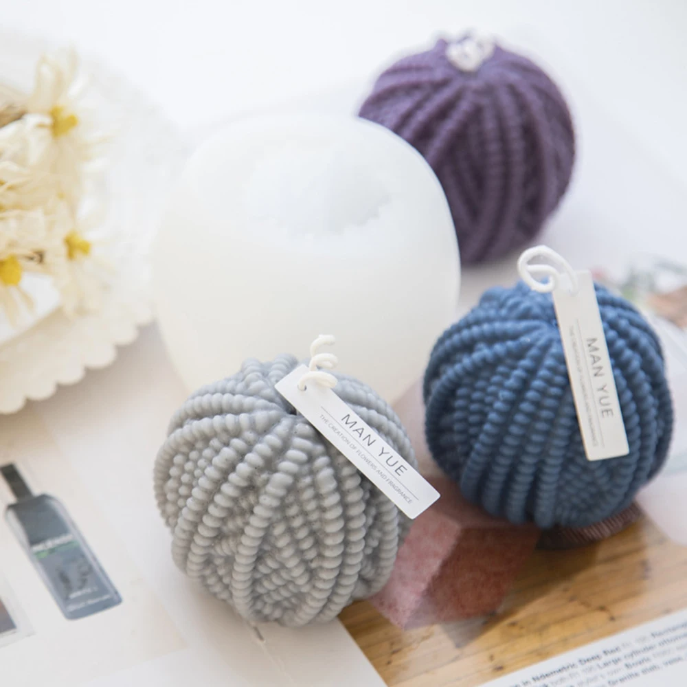 Creative 3D Round Knitting Wool Cylinder Candle Silicone Mold Christmas Craft Mold DIY Clay Aroma Candle Gypsum Silicone Mold
Creative 3D Round Knitting Wool Cylinder Candle Silicone Mold Christmas Craft Mold DIY Clay Aroma Candle Gypsum Silicone Mold