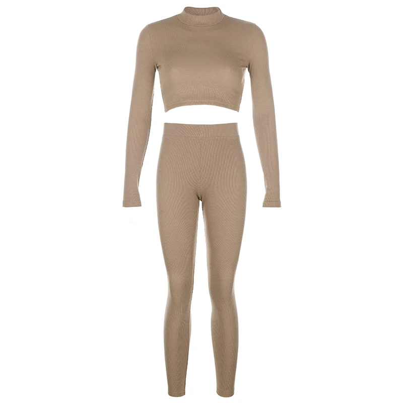 Knitted Skinny Two Piece Set Women Long Sleeve Sweater Legging Knitting Pants Suits Autumn Winter Bodycon Tracksuits Fitness Set
Knitted Skinny Two Piece Set Women Long Sleeve Sweater Legging Knitting Pants Suits Autumn Winter Bodycon Tracksuits Fitness Set