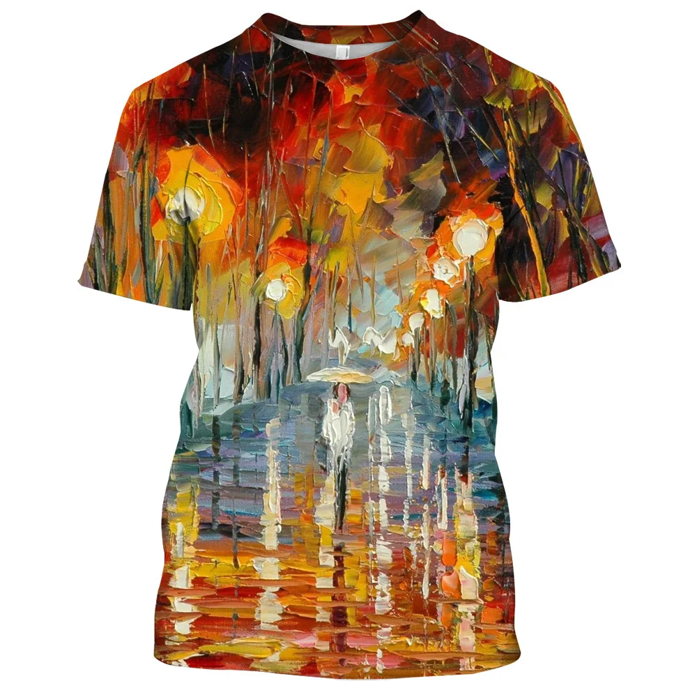 2021 spring new men's 3D art painting printing unisex summer T-shirt casual fashion hip-hop streetwear
2021 spring new men's 3D art painting printing unisex summer T-shirt casual fashion hip-hop streetwear