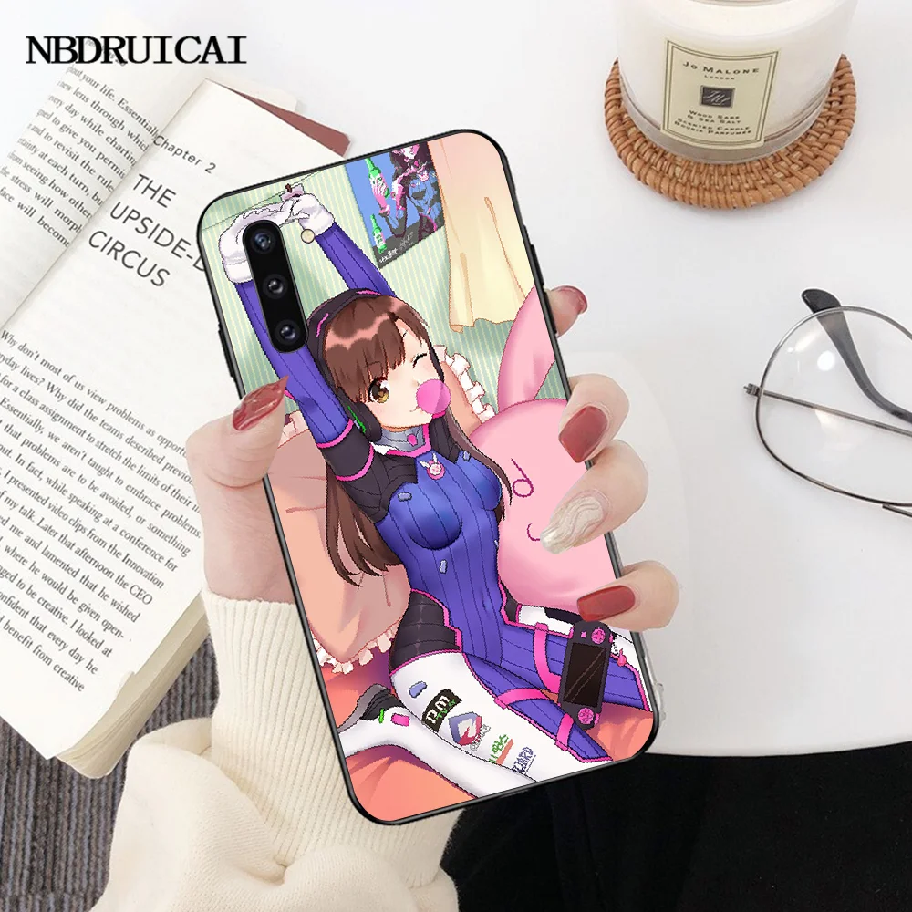 NBDRUICAI Overwatchs аниме чехол для телефона Samsung Galaxy Note 3 4 5 7 8 9 10 pro M10 20-30 | Мобильные