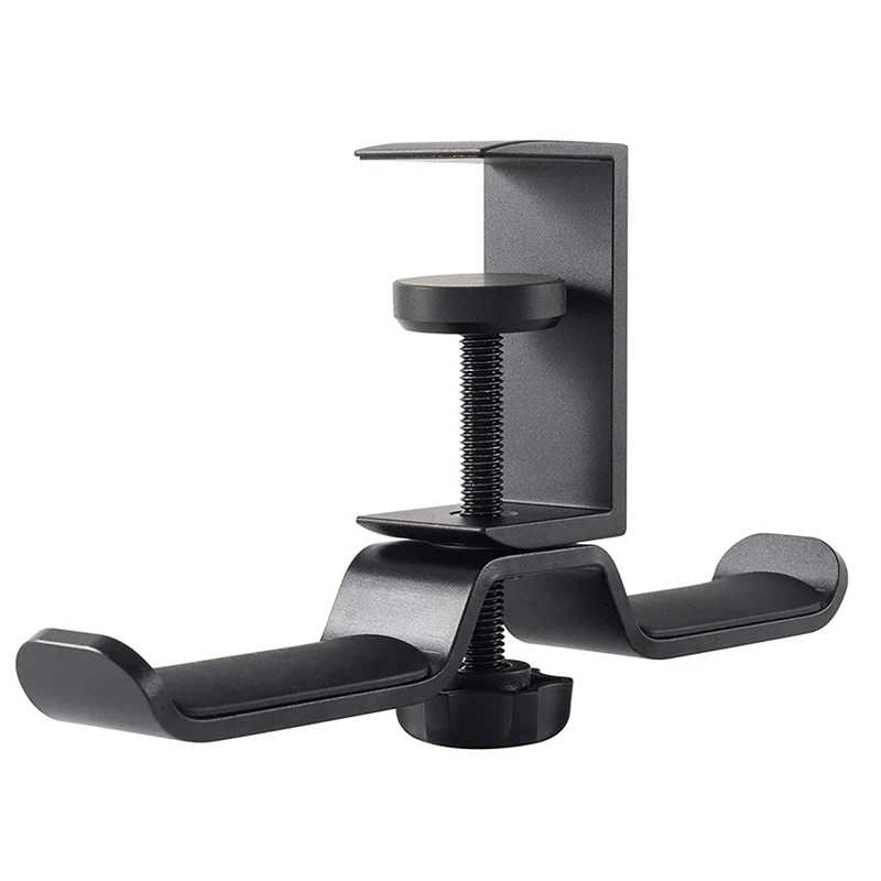 Dual Headphone Stand Under Desk, Universal PC Gaming Desk Headphone Hanger, 360 Degree Rotating,Earphone Mount Rack
Dual Headphone Stand Under Desk, Universal PC Gaming Desk Headphone Hanger, 360 Degree Rotating,Earphone Mount Rack