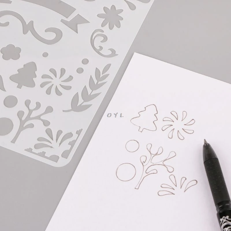 24Pcs Drawing Template Stencils Journal Notebook Diary Scrapbooking A5 DIY Stationery School Office Supplies
24Pcs Drawing Template Stencils Journal Notebook Diary Scrapbooking A5 DIY Stationery School Office Supplies