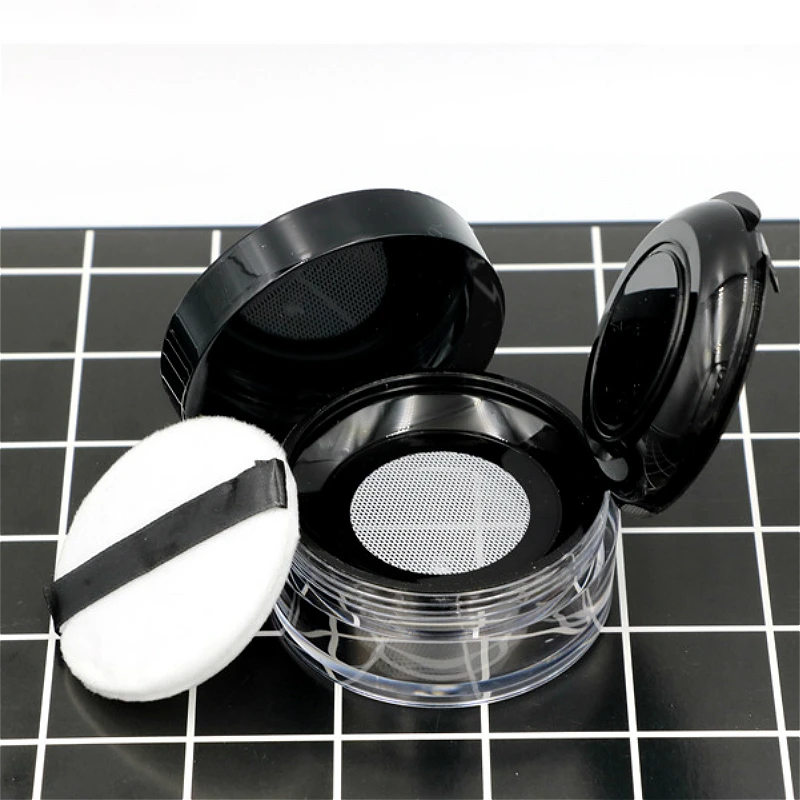 1PC Portable Plastic Powder Box Handheld Empty Loose Powder Pot With Sieve Cosmetic Travel Makeup Jar sifter Container
1PC Portable Plastic Powder Box Handheld Empty Loose Powder Pot With Sieve Cosmetic Travel Makeup Jar sifter Container
