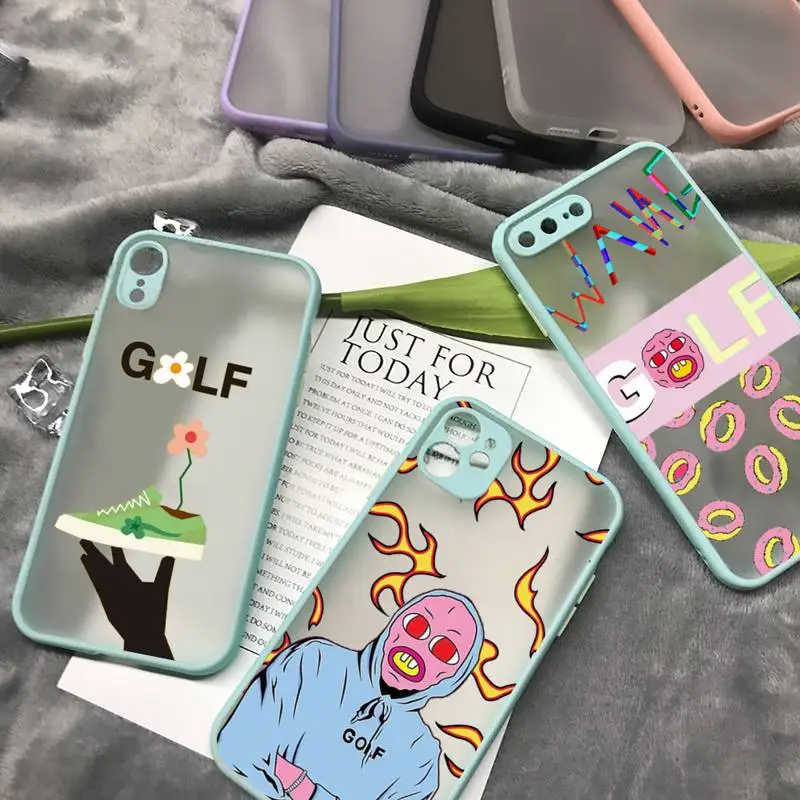 Golf Wang TYLER THE CREATOR Phone Case matte transparent For iphone 7 8 11 12 13 plus mini x xs xr pro max cover
Golf Wang TYLER THE CREATOR Phone Case matte transparent For iphone 7 8 11 12 13 plus mini x xs xr pro max cover