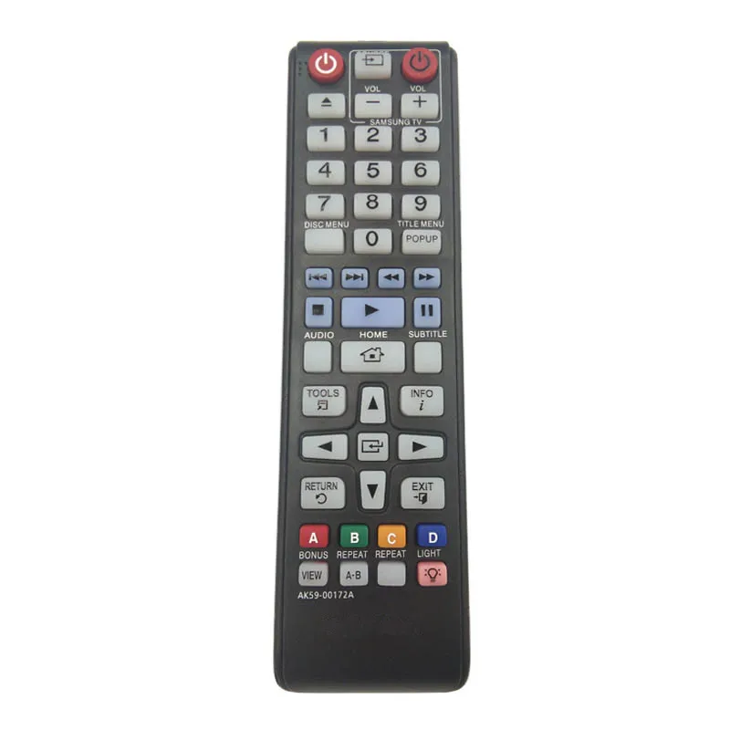 Remote control AK59-00172A suitable for samsung Blu ray Disc BD-J5100 BD-F5700 BD-J5700 F5500 remote control
Remote control AK59-00172A suitable for samsung Blu ray Disc BD-J5100 BD-F5700 BD-J5700 F5500 remote control