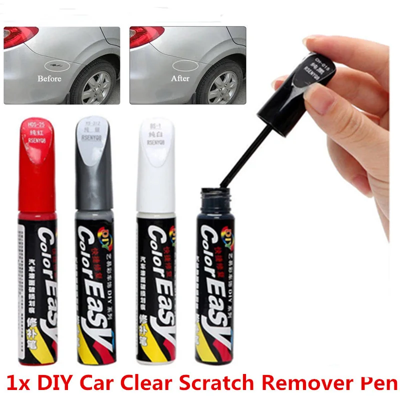 Car Scratch Repair Fix It Pro Pen Waterproof Colorful Paint Touch Up Pen for Car Coat Clear Repair Care Car Accessories
Car Scratch Repair Fix It Pro Pen Waterproof Colorful Paint Touch Up Pen for Car Coat Clear Repair Care Car Accessories