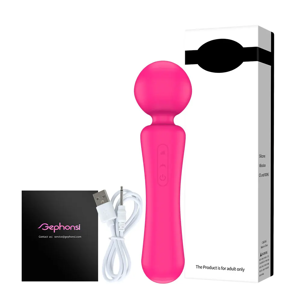 Vibration Massager Stick Handheld Electric massage hammer Full body massage silicone vibration muscle relaxation
Vibration Massager Stick Handheld Electric massage hammer Full body massage silicone vibration muscle relaxation