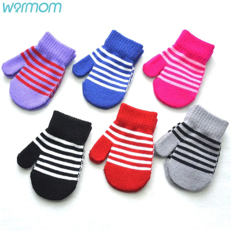Warmom Children's Winter Warm Knitted Woolen Gloves for 1-5Y Pinstripe Kids Gloves for Boys Girls Newborn Baby Mittens Gloves
Warmom Children's Winter Warm Knitted Woolen Gloves for 1-5Y Pinstripe Kids Gloves for Boys Girls Newborn Baby Mittens Gloves