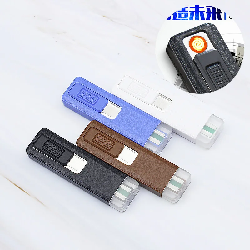 Plastic Drop-down Cigarette Lighter, Simple Packaging, USB Rechargeable Easy To Carry, A Variety of Color Lighters
Plastic Drop-down Cigarette Lighter, Simple Packaging, USB Rechargeable Easy To Carry, A Variety of Color Lighters