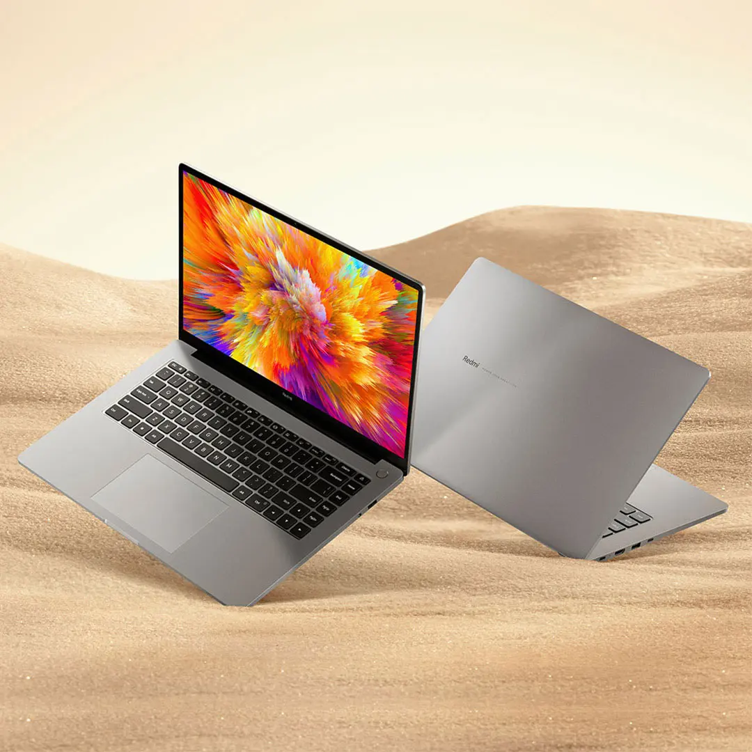 Ноутбук Xiaomi Redmibook Pro 15 2021 AMD Ryzen 5 5600H / R7 5800H 3 2 K 6 дюйма 16 Гб ОЗУ 512 ГБ SSD компьютер Windows 10