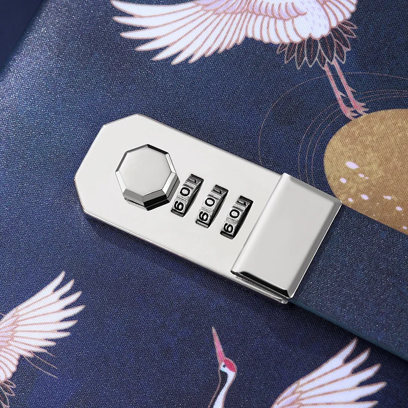 B6 Creative Combination Lock Diary Lined Notepad Hardcover Executive Notebooks, 5.31x7.8 inch (no pen)TPN148
B6 Creative Combination Lock Diary Lined Notepad Hardcover Executive Notebooks, 5.31x7.8 inch (no pen)TPN148