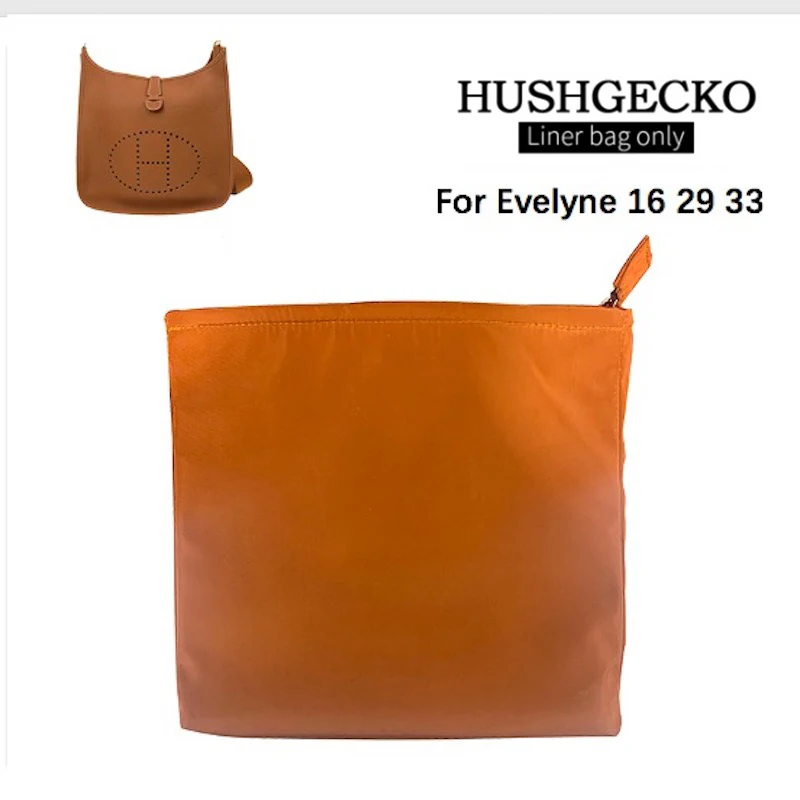 

For Evelyne 16 29 33 insert Bags Organizer Makeup Handbag Organize Inner Purse Portable base shaper Premium nylon (Handmade）