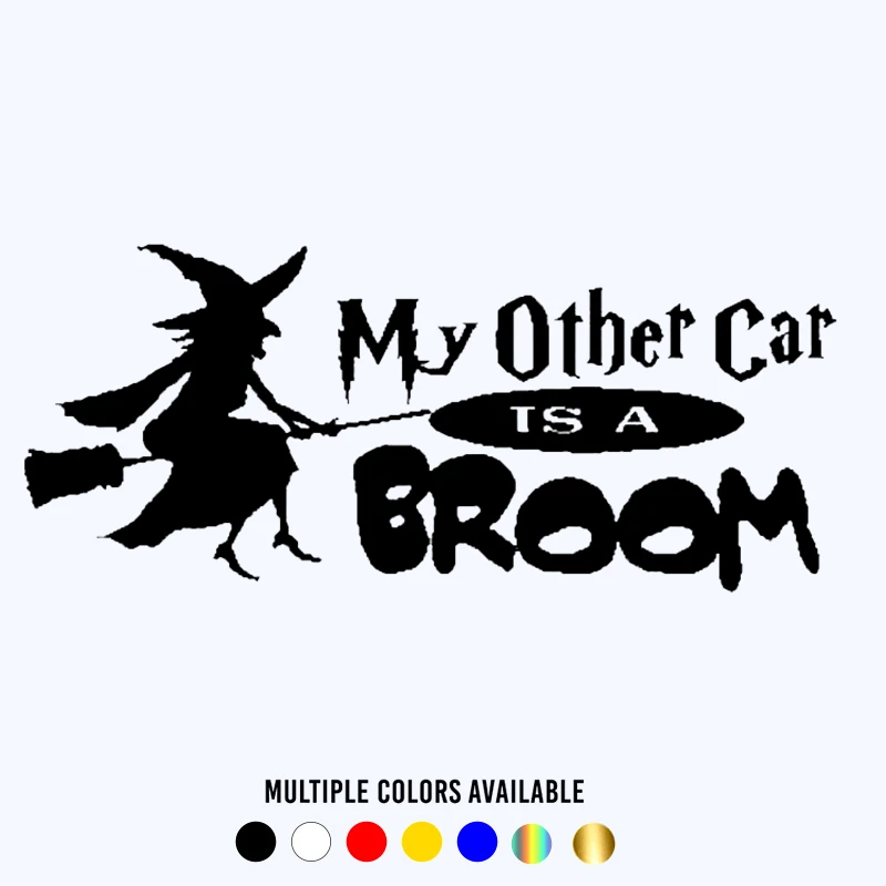 CK20392# Various Sizes My Other Car is a Broom Vinyl Decal Car Sticker Waterproof Auto Decors on Car Body Bumper Rear Window
CK20392# Various Sizes My Other Car is a Broom Vinyl Decal Car Sticker Waterproof Auto Decors on Car Body Bumper Rear Window