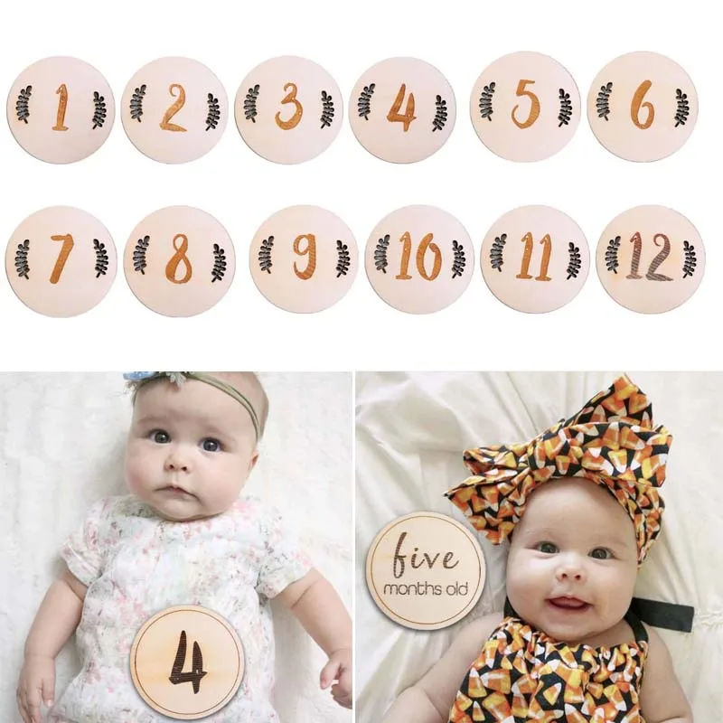 12 Pcs/Set Nordic Style Baby Birth Month Number Birthday Commemorative Milestone Card Newborn Full Moon Photography Props
12 Pcs/Set Nordic Style Baby Birth Month Number Birthday Commemorative Milestone Card Newborn Full Moon Photography Props