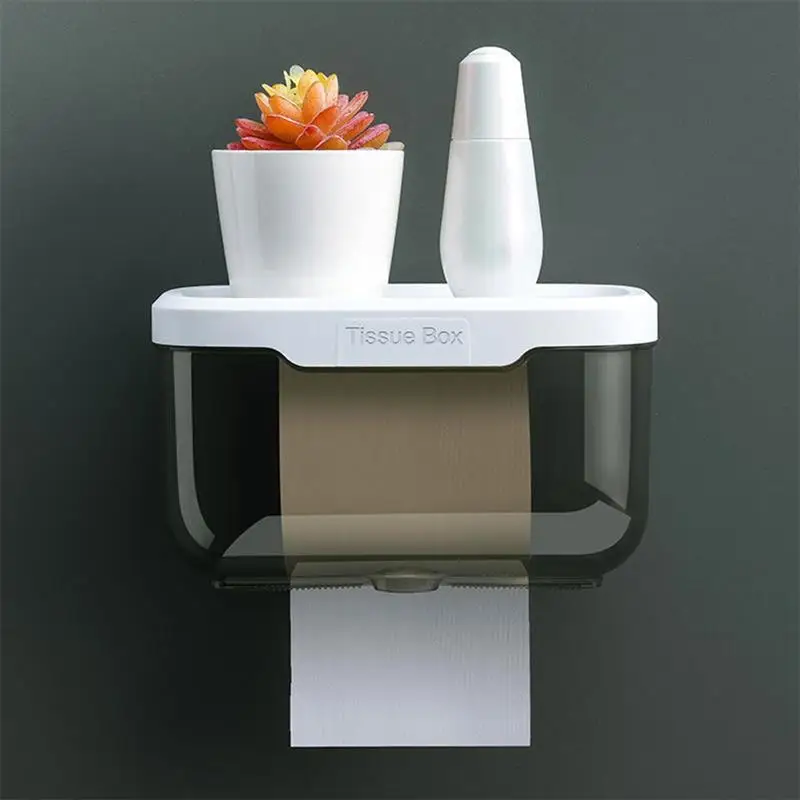 Paper Towel Dispenser Waterproof No Drill Bathroom Tolet Storage Organizer Wall Mount Paper Towel Roller Rack Holder
Paper Towel Dispenser Waterproof No Drill Bathroom Tolet Storage Organizer Wall Mount Paper Towel Roller Rack Holder