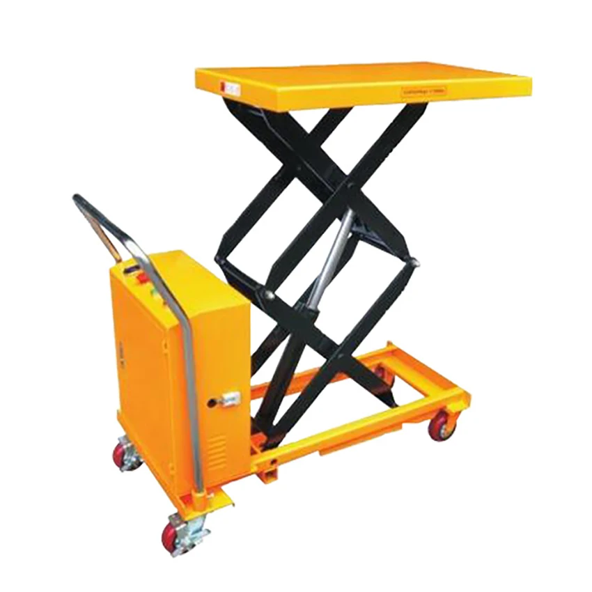 

DP300/PTS500 Mobile Hydraulic Lifting Platform Hand Push Hydraulic Fixed Elevator Lift Truck Lifting Platform Load 300kg/500kg