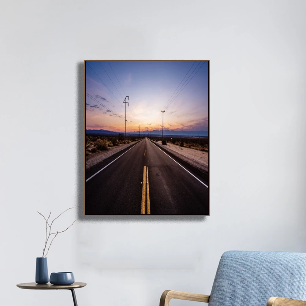 Laeacco Canvas Painting Calligraphy Landscape Road Posters and Prints Nordic Art Wall Pictures for Living Room Home Decoration 
Laeacco Canvas Painting Calligraphy Landscape Road Posters and Prints Nordic Art Wall Pictures for Living Room Home Decoration