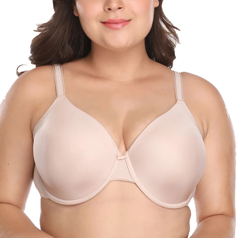 Drop Ship Plus Size Women's Smooth Full Coverage Underwire Essential Plus Size T-Shirt Bra 34 36 38 40 42 44 46 B C D DD E F G H
Drop Ship Plus Size Women's Smooth Full Coverage Underwire Essential Plus Size T-Shirt Bra 34 36 38 40 42 44 46 B C D DD E F G H
