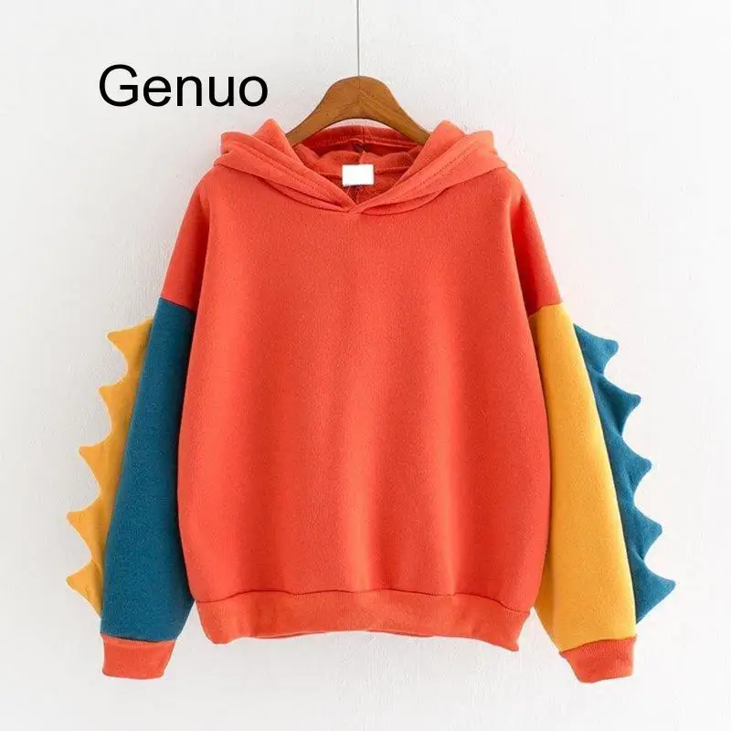 New Winter Korean Sweatshirts Hoodies Dinosaur Fashion Womens Large Yard Loose Pullovers Cashmere Leisure Cartoon
New Winter Korean Sweatshirts Hoodies Dinosaur Fashion Womens Large Yard Loose Pullovers Cashmere Leisure Cartoon