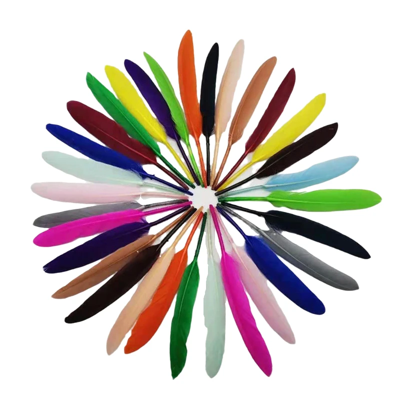 20/100pcs Natural dyed Duck FeathersDIY feathers for crafts needlework Earring Home Wedding decoration plumas accessories10-15CM
20/100pcs Natural dyed Duck FeathersDIY feathers for crafts needlework Earring Home Wedding decoration plumas accessories10-15CM