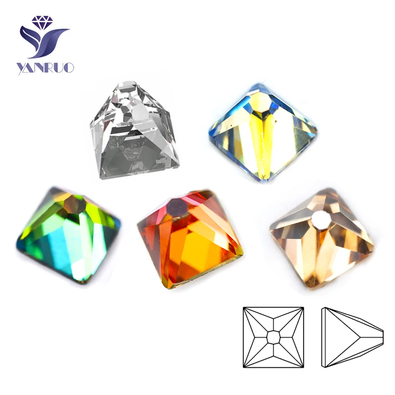 YanRuo 20pcs 4mm Nail Art Square Spike Crystal Clear AB Glass Diamond Jewelry Rhinestones Flat Bottom DIY Nails Craft Decoration
YanRuo 20pcs 4mm Nail Art Square Spike Crystal Clear AB Glass Diamond Jewelry Rhinestones Flat Bottom DIY Nails Craft Decoration
