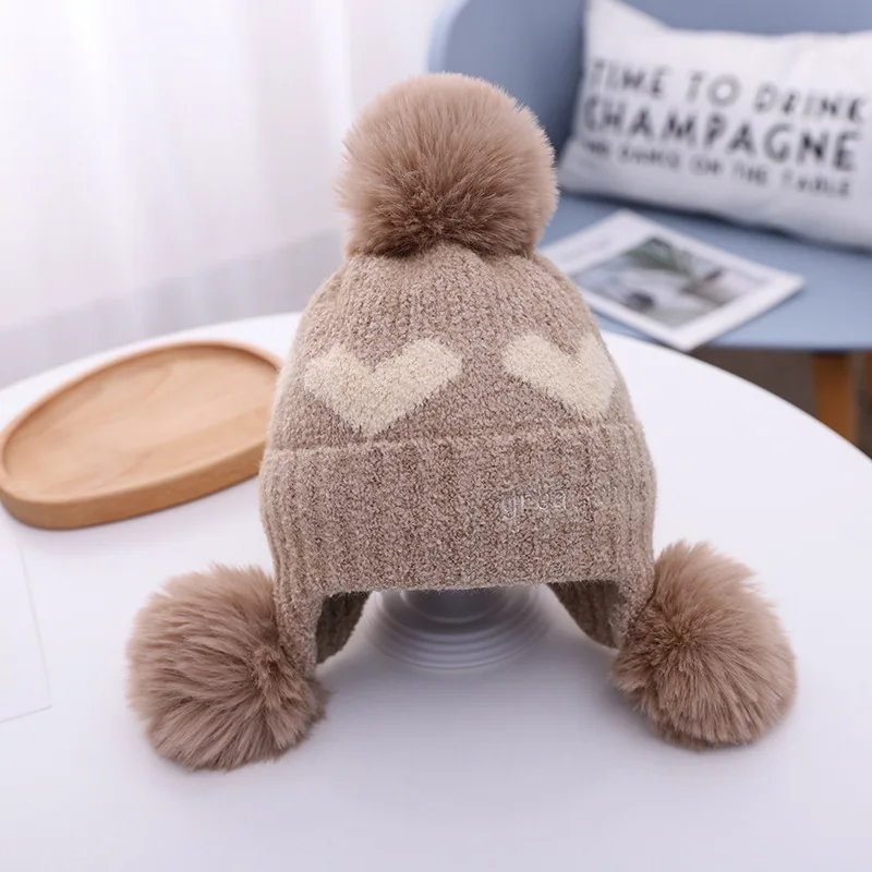 New Arrival Winter Knitted Hat Baby Kids Crochet Hat Children Girl Boy Pompom Beanies Hats bonnet 
New Arrival Winter Knitted Hat Baby Kids Crochet Hat Children Girl Boy Pompom Beanies Hats bonnet