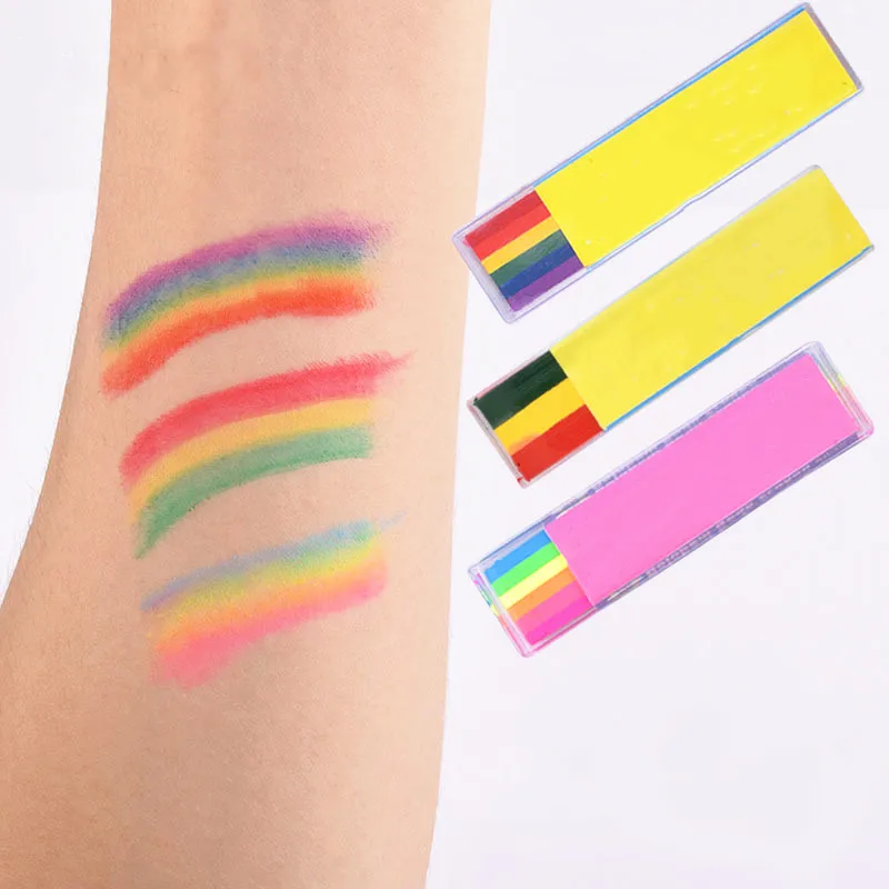 1PC Hot Washable UV Art Body Painting Makeup Paint Rainbow Art Tattoo Paint for The Face Paint Colored Child Kid Pen Party Gift
1PC Hot Washable UV Art Body Painting Makeup Paint Rainbow Art Tattoo Paint for The Face Paint Colored Child Kid Pen Party Gift