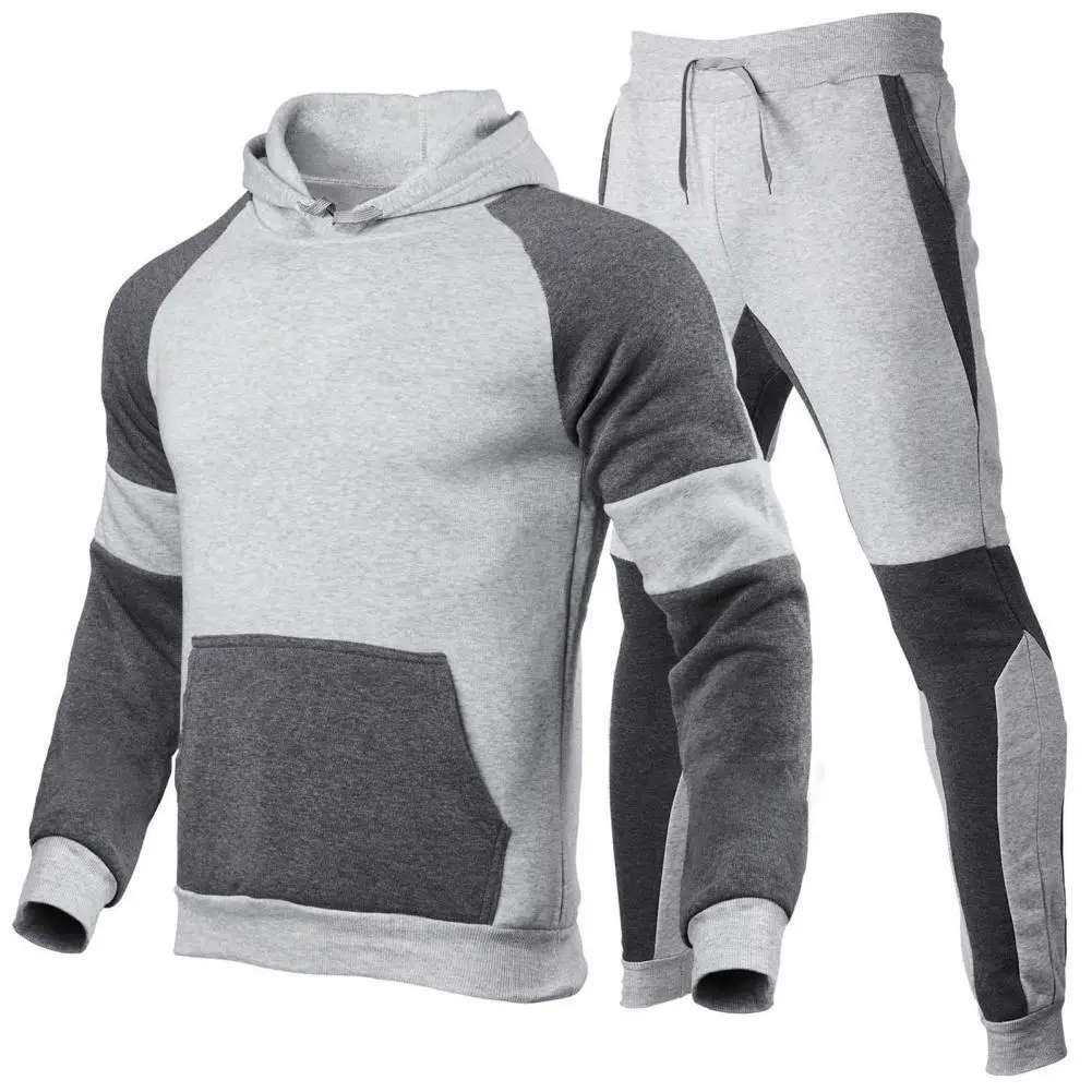Men's Sets Hoodies+Pants Contrast Color Patchwork Tracksuits Men Long Sleeve Hooded Fishing Suit for Camping Streetwear Outfits
Men's Sets Hoodies+Pants Contrast Color Patchwork Tracksuits Men Long Sleeve Hooded Fishing Suit for Camping Streetwear Outfits